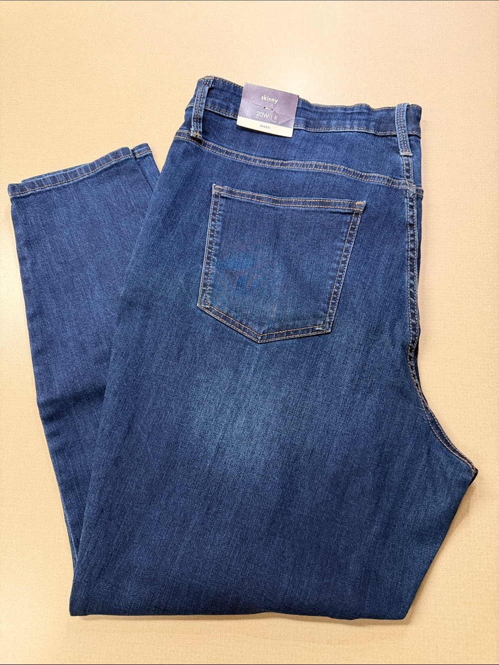 NWT Ava and Viv women’s Blue skinny Jeans Size 20W